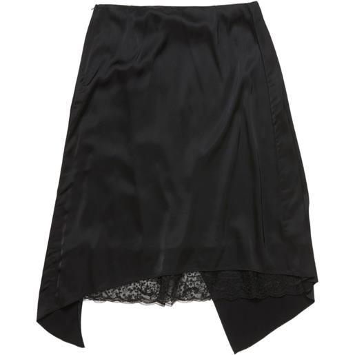 Acne Studios gonna midi con ruches - nero