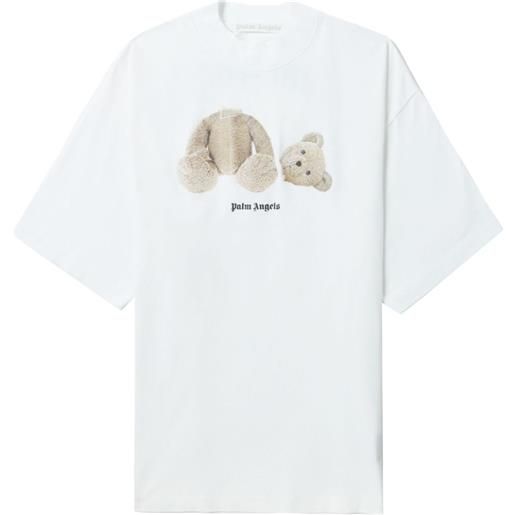 T-Shirt Donna Care Bears – Allegrorso Con Arcobaleno – 100% Cotone, Made In Italy, Stampa Diretta