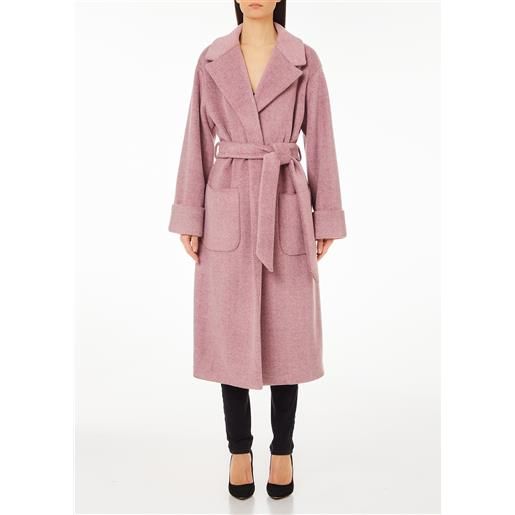 LIUJO liu jo cappotto chevron lurex®, rosa