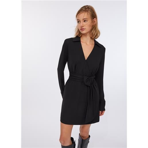 LIUJO liu jo abito in jersey, nero