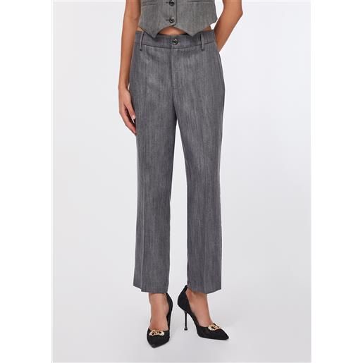 LIUJO liu jo jeans straight, denim grigio