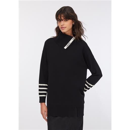 LIUJO liu jo maglia liu jo better, nero