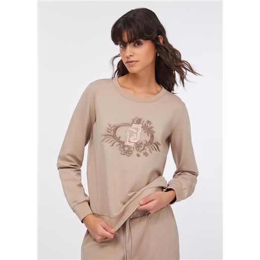 LIUJO liu jo felpa liu jo better, champagne