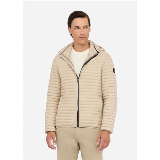 LIUJO liu jo giubbotto in nylon trapuntato, beige