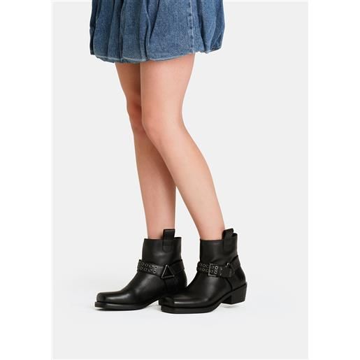 LIUJO liu jo stivaletti texani in suede, nero