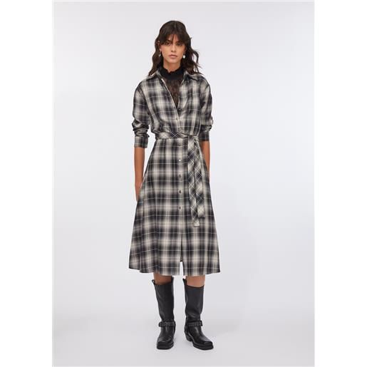 LIUJO liu jo abito lungo a quadri, check