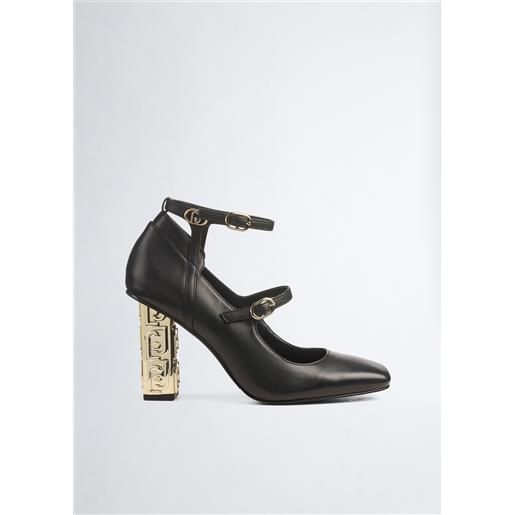 LIUJO liu jo décolleté due pezzi, nero