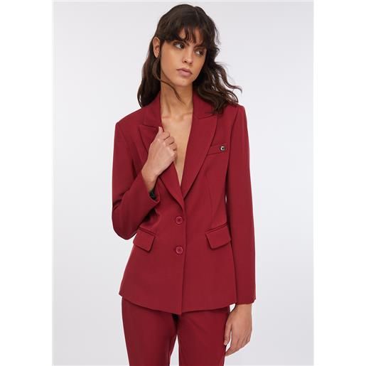 LIUJO liu jo blazer slim fit, rosso
