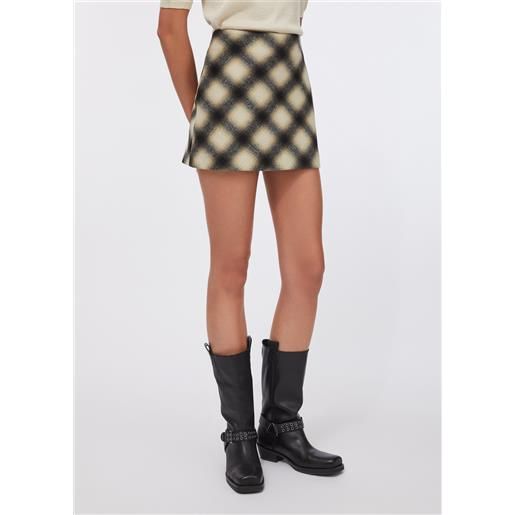 LIUJO liu jo minigonna a quadri, check