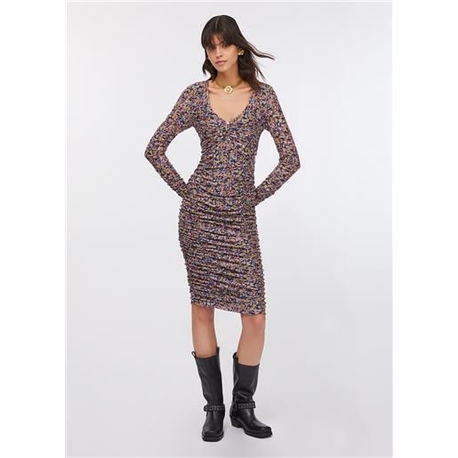 LIUJO liu jo abito longuette con stampa, floreale