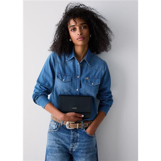 LIUJO liu jo borsa a tracolla piccola, nero