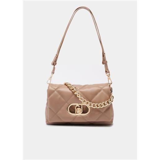 LIUJO liu jo borsa lapuffy media matelassé, moca