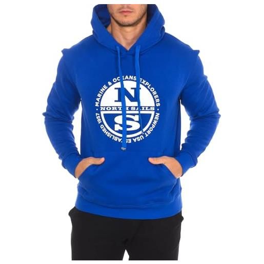 NORTH SAILS felpa senza zip uomo blu