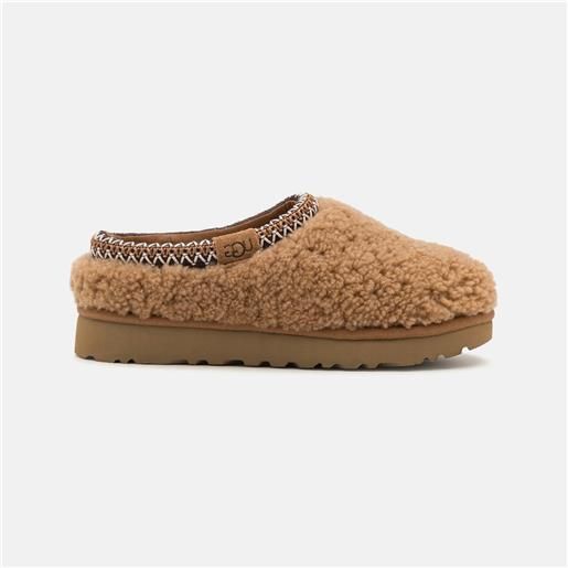 UGG tasman maxi curly slipper chestnut