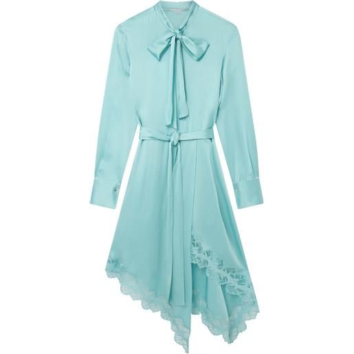 Stella McCartney abito con ricamo - blu