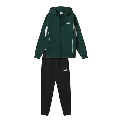 PUMA tuta da uomo con cappuccio sport fl verde taglia m codice 688177-75