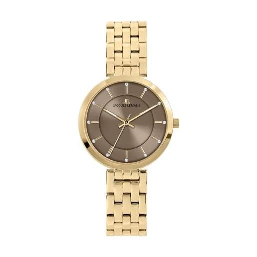 JACQUES LEMANS Orologio Analogico Quarzo Uomo Con Cinturino In Acciaio Inox 1 1941a 45578590