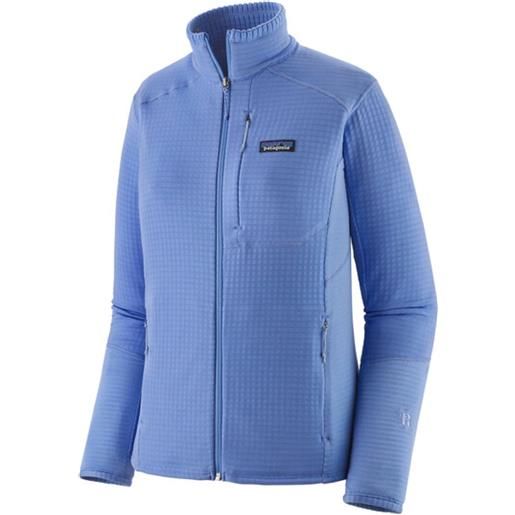 Patagonia giacca r1 donna abudant blue