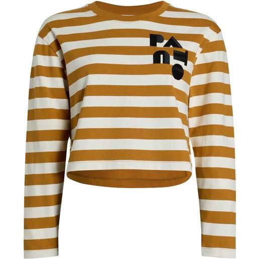 Patou t-shirt a righe - marrone