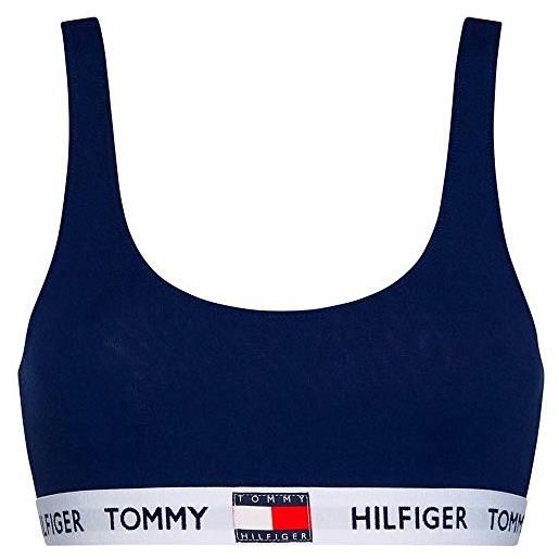 Reggiseno contenitivo senza ferretto con pizzo elegante - Blu scuro + sabbia, Coppa C