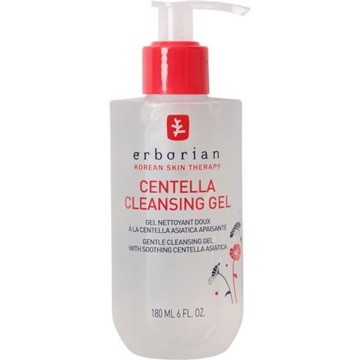 Erborian centella cleansing gel 180 ml gel detergente delicato alla centella asiatica