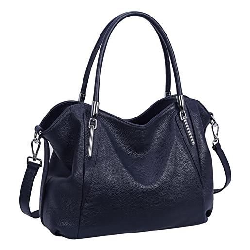 Borsa A Tracolla Donna In Pelle PU – Hobo Tote Grande 28x40 Cm, 2 Pezzi, Con Tracolla Regolabile, Per Lavoro E Viaggi