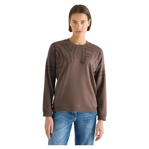 Cecil maglietta con stampa frontale fountain blue l