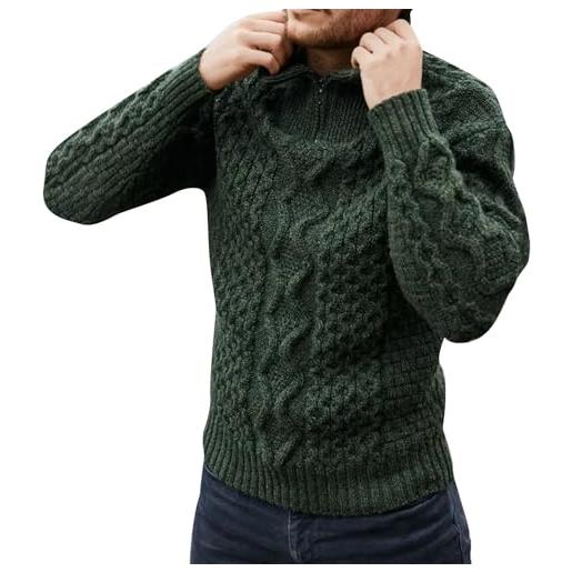 Per Uomo Felpa Gilet Maglione Maglione Cavi Maglia Lavorato A Maglia Tinta Unica Moda Stile Vintage Senza Maniche Maglioni Cardigan A V Autunno Primavera Nero Vino  P9011124 - Foto 9