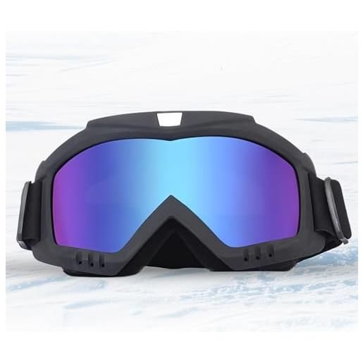 IPENNY Occhiali Da Sci E Snowboard Unisex - Protezione UV400 Antivento Con Lenti In PC - Blu