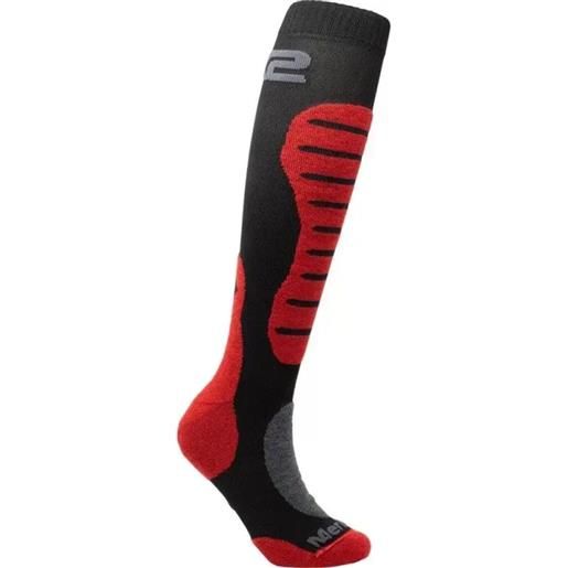 SIXS calza moto merinos nero rosso SIXS