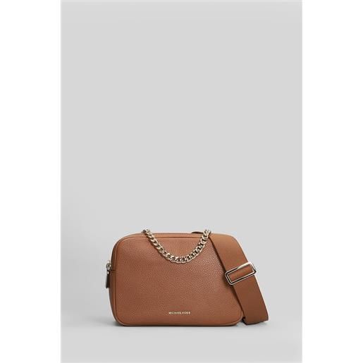 Michael Kors borsa a spalla bryant in pelle cuoio naturale