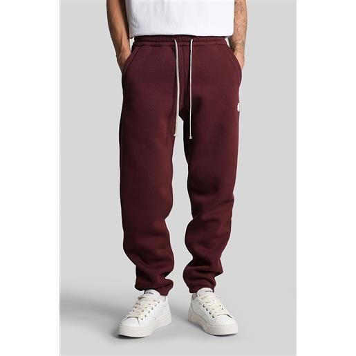 State Of Order pantalone in cotone bordeaux