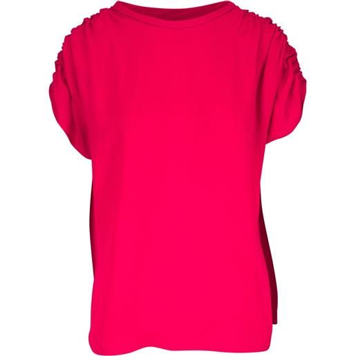 Zero + Maria Cornejo canotta con ruches - rosso