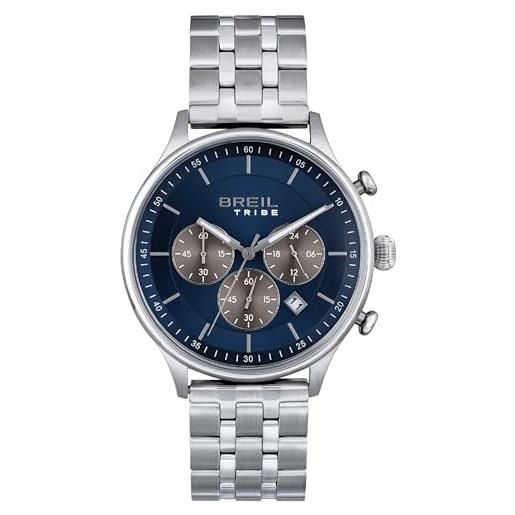 Orologio Breil Uomo - Bend 43mm Solo Tempo Blu - TW1908