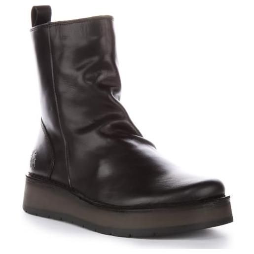 Fly London reno053fly, stivaletti donna, nero (black 000), 37 eu