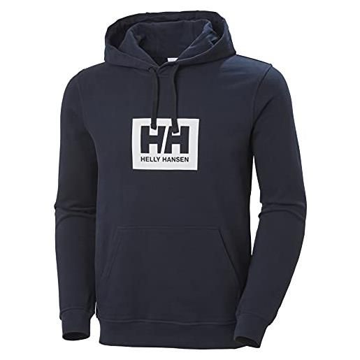 Helly Hansen hommes hh box sweat à capuche, noir, xs