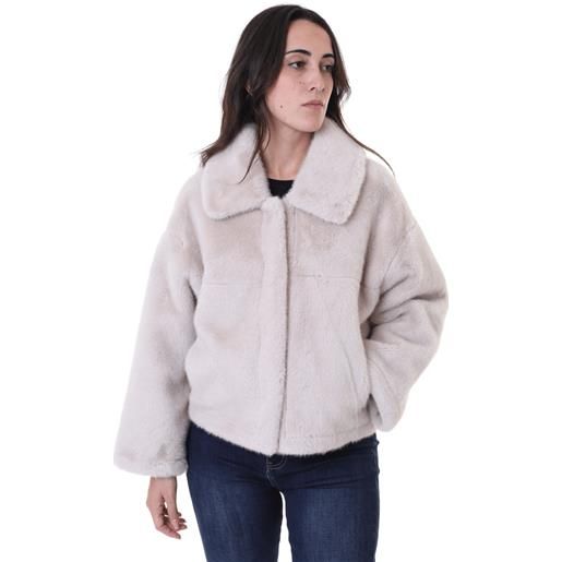 L'AGAMA' giacchino faux fur reversibile giacca da donna