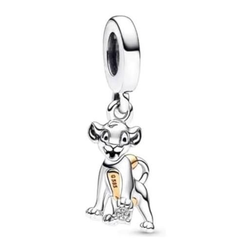 Collana Ciondolo Moneta Leone Israele 30mm – Tono Argento, Regolabile