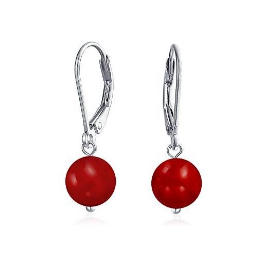 Orecchini In Corallo Rosso - Italia - Foto 12