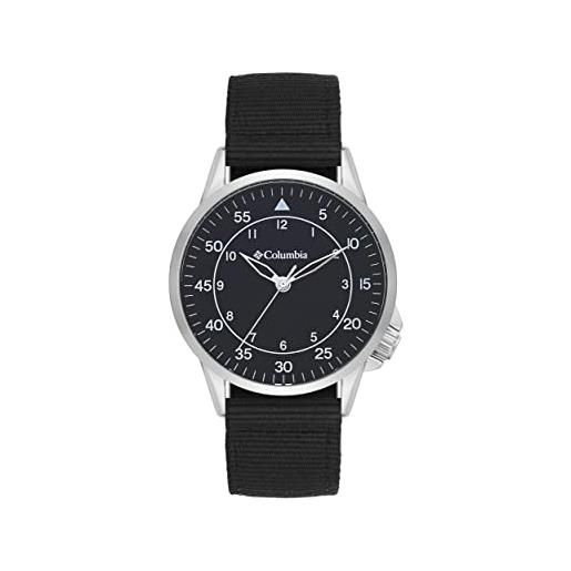 Columbia Viewmont Orologio Uomo – Quadrante Blu, Cinturino In Silicone Nero, Vetro Minerale, Movimento Giapponese, 30 Metri Impermeabile - 3