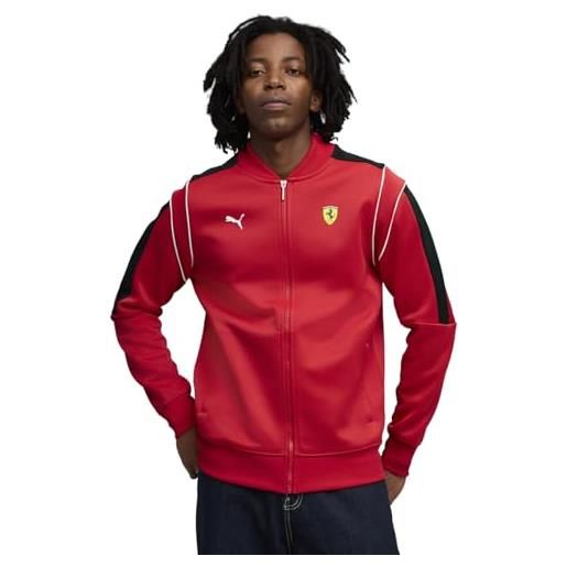 PUMA giacca sportiva scuderia ferrari mt7 da uomo m, black