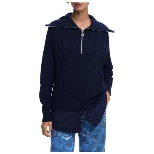Desigual jers_dinamarca, 5000 navy, m