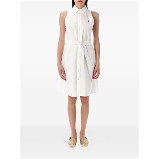 Polo Ralph Lauren chemisier con bottoni - bianco