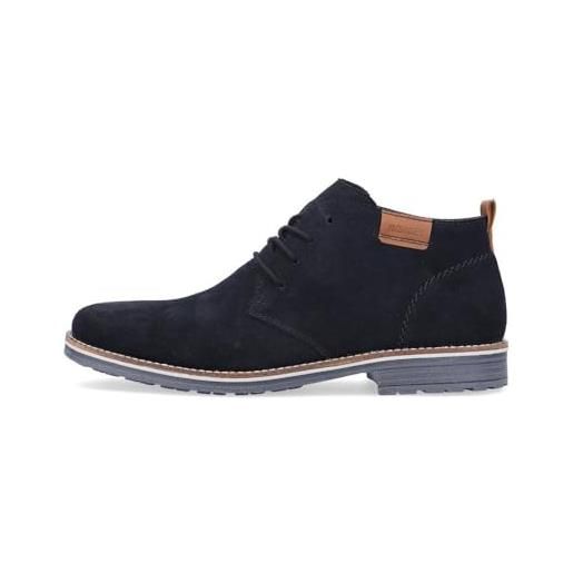Rieker 32332, Stivali Stringati Uomo, Marrone, 40 EU Larga