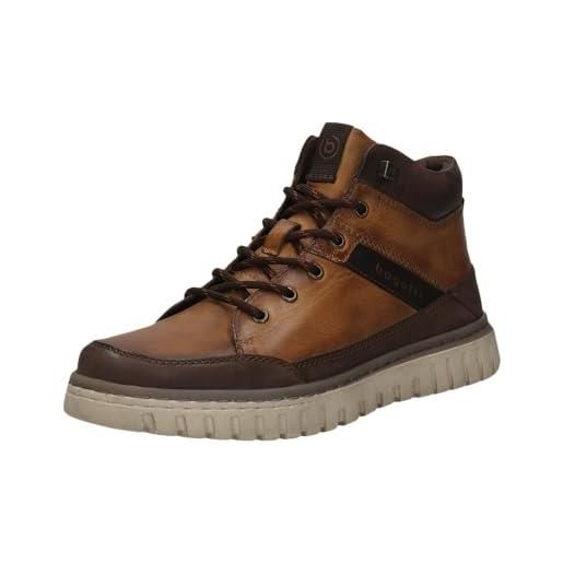 bugatti Stivali da uomo 321-aga32 con fodera fredda, beige, taglia 40, Beige, 40 EU