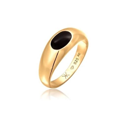 Anello in argento sterling con perla Diamonique - Italia