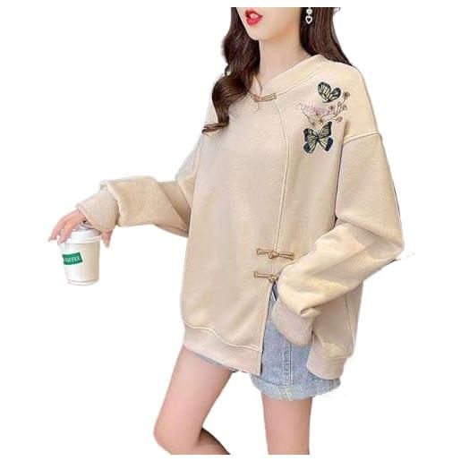 Felpa con cappuccio mimetica verde, pullover mimetico uomo