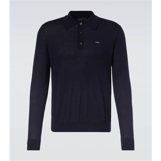 Prada polo in lana vergine