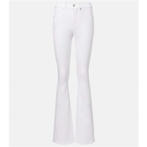 Veronica Beard jeans flared beverly a vita alta