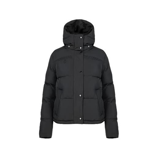 IZAS arguis giacca mount-loft per donna. Imbottitura traspirante, resistente al vento e all'acqua. Cappuccio rimovibile e tasche ventrali. Ideale per avventure all'aperto